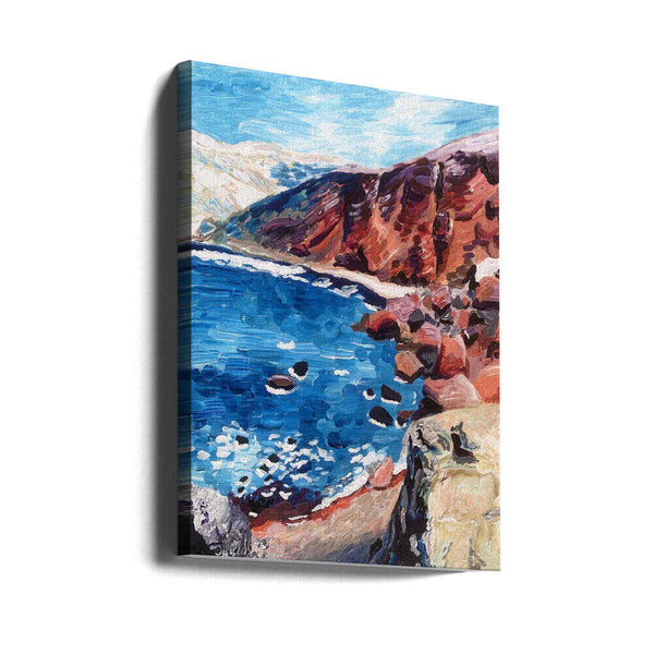 Tablou canvas „Red Sand Beach” de Pauline Wegman | Key and Sea Creative