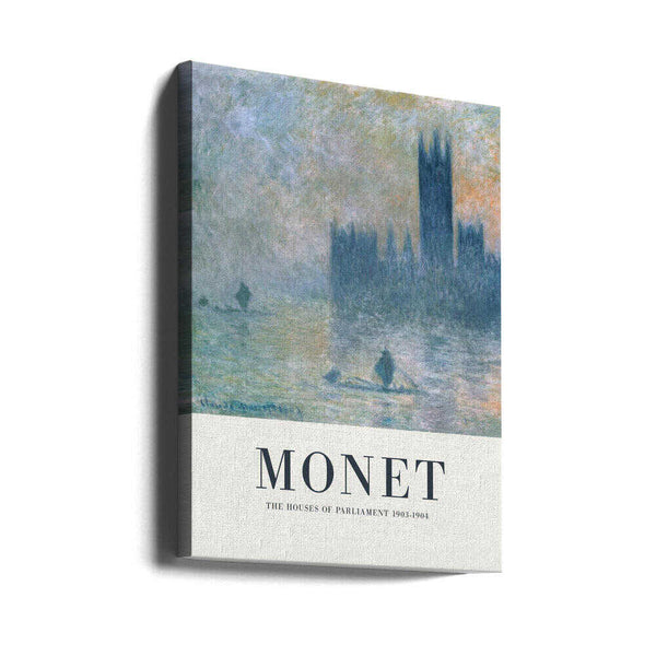 Tablou canvas „The Houses of Parliament” de Claude Monet