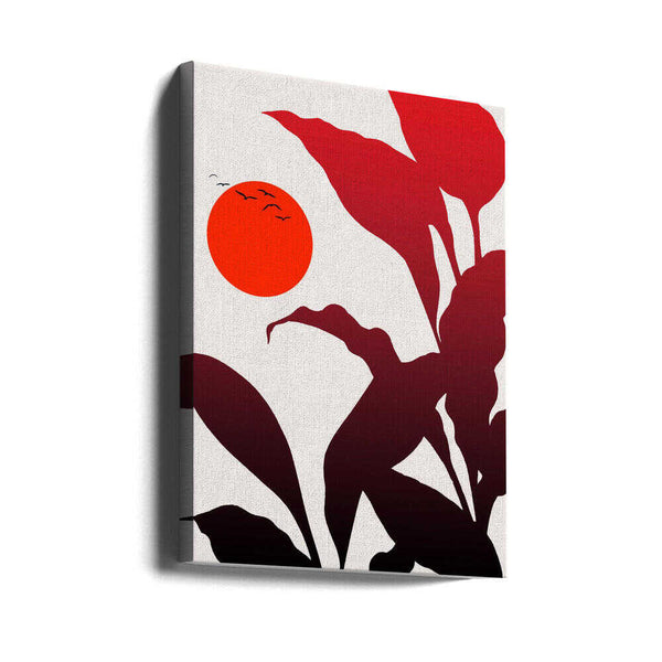 Tablou canvas „Tropical Sunset” de Kubistika