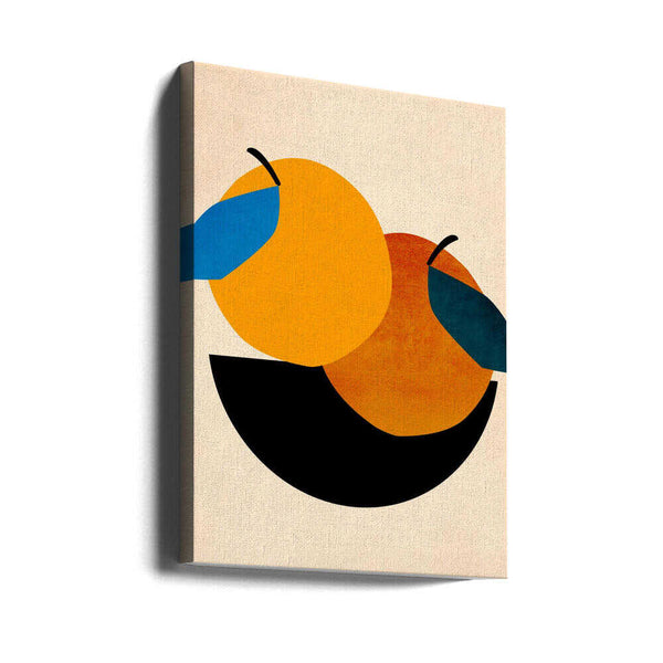Tablou canvas „Two Oranges” de Kubistika