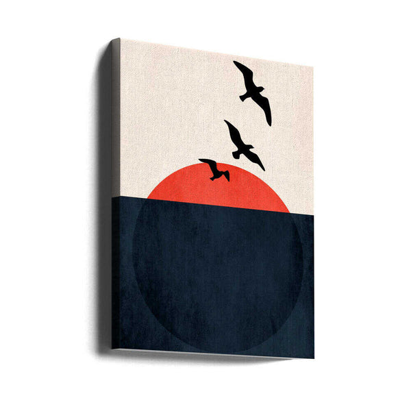 Tablou canvas „Sunset Breeze” de Kubistika