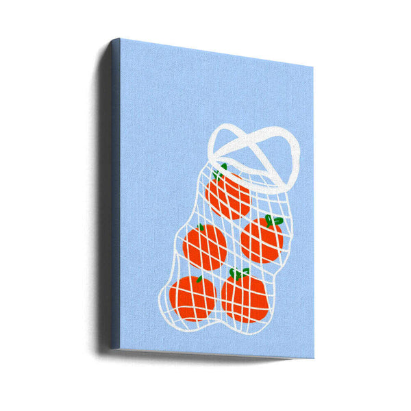 Tablou canvas „Tomatoes in Mesh” de Athene Fritsch