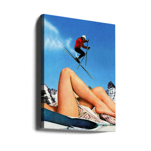 Tablou canvas „The Big Jump” de Taudalpoi