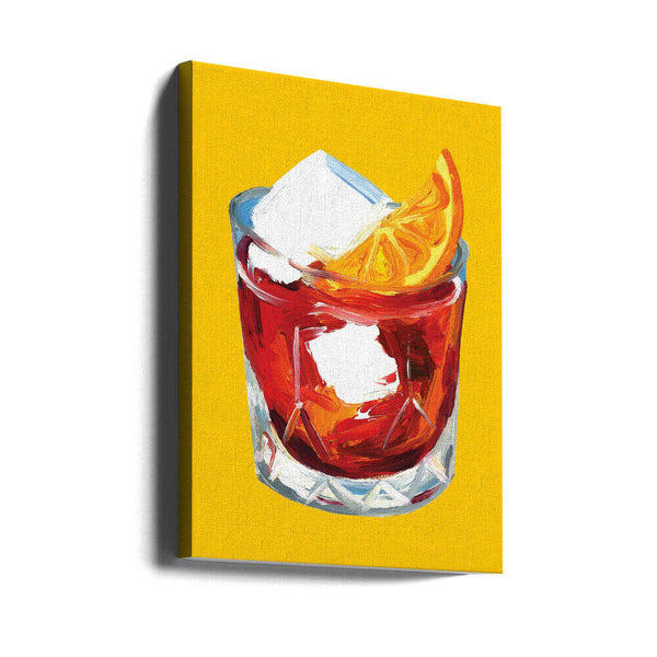 Tablou canvas „Negroni On Sunshine” de Alice Straker