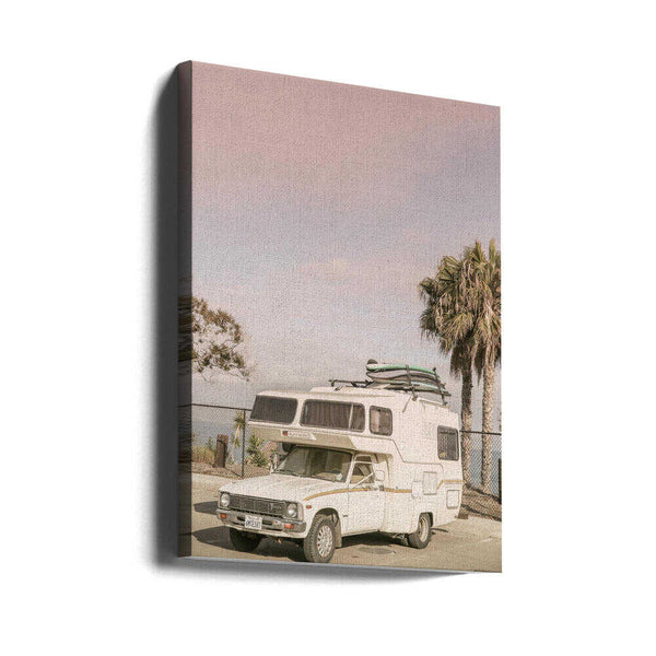 Tablou canvas „Vintage Camper Parked” de Shot by Clint