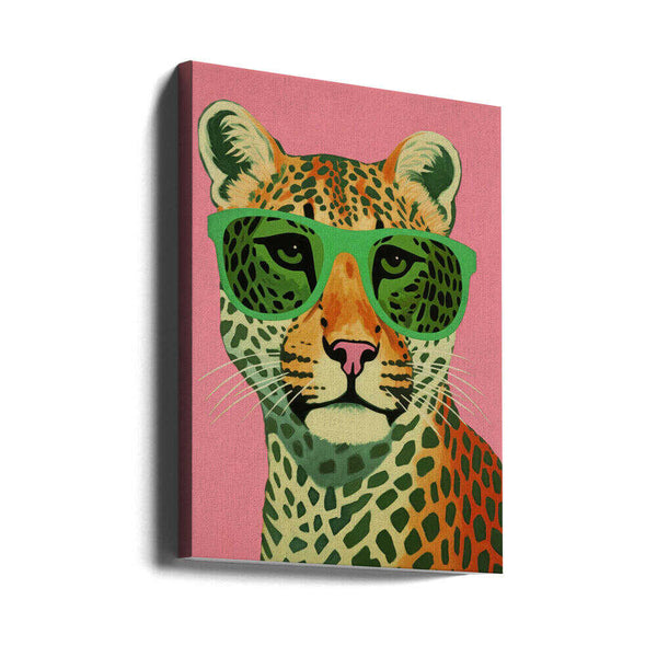 Tablou canvas „Cool Cat Portrait” de Treechild