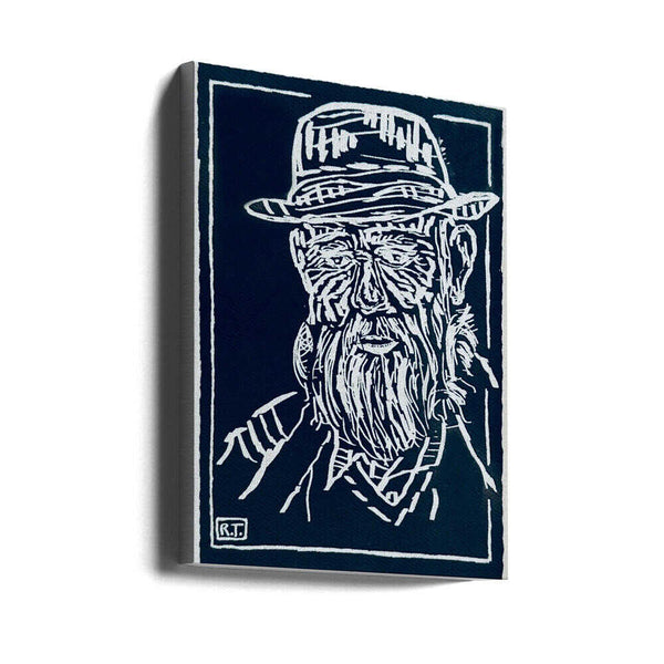 Tablou canvas „A grandpa” de Robert Thirtle