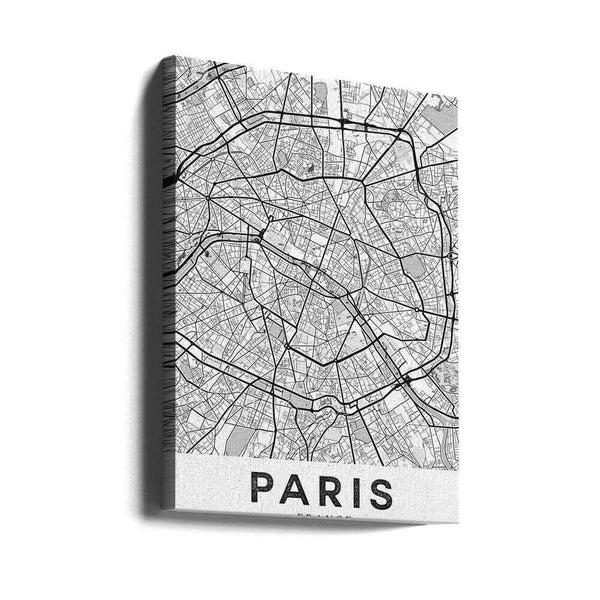 Tablou canvas „Paris White” de StudioSix