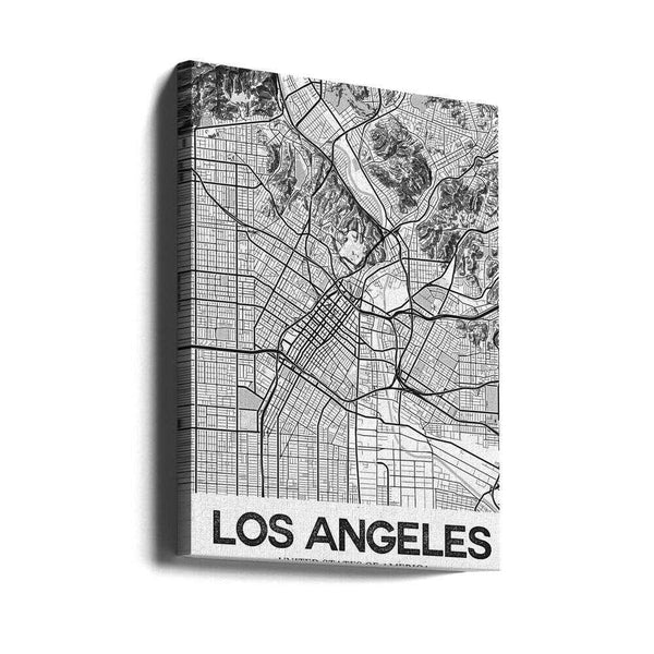 Tablou canvas „Los Angeles White” de StudioSix