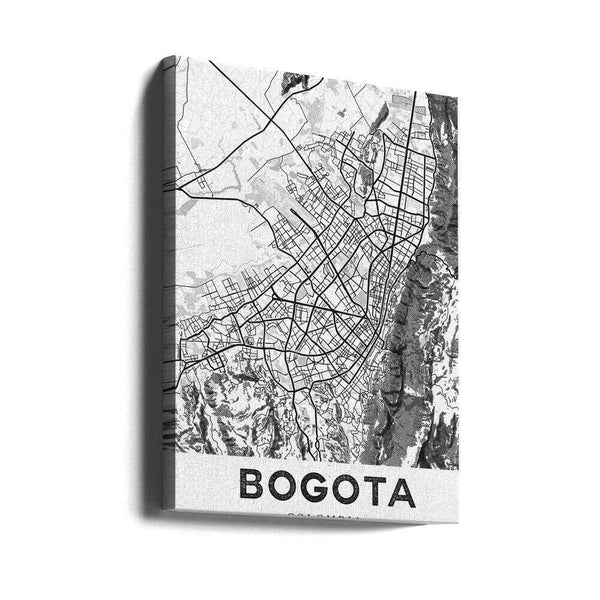 Tablou canvas „Bogota White” de StudioSix