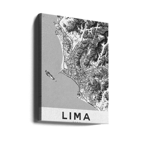 Tablou canvas „Lima White” de StudioSix