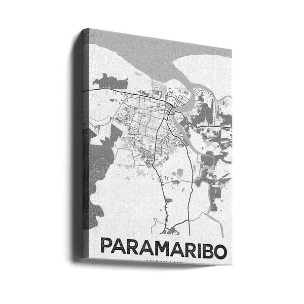 Tablou canvas „Paramaribo White” de StudioSix