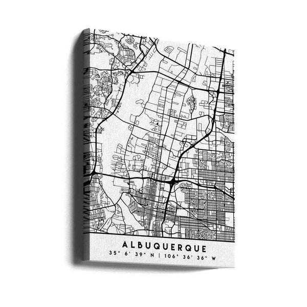 Tablou canvas „Black Maps 02” de Emiliano Deificus