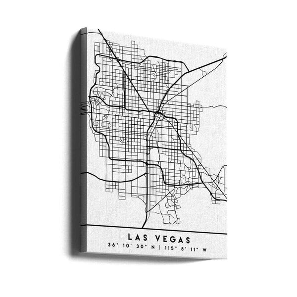 Tablou canvas „Black Maps 38” de Emiliano Deificus