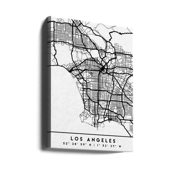 Tablou canvas „Black Maps 42” de Emiliano Deificus