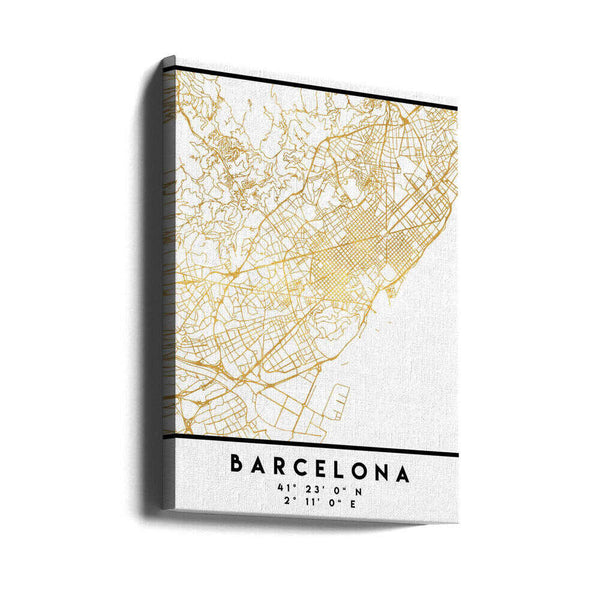 Tablou canvas „1 Maps 11” de Emiliano Deificus