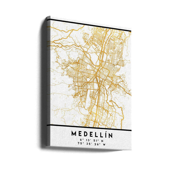 Tablou canvas „1 Maps 2 50” de Emiliano Deificus