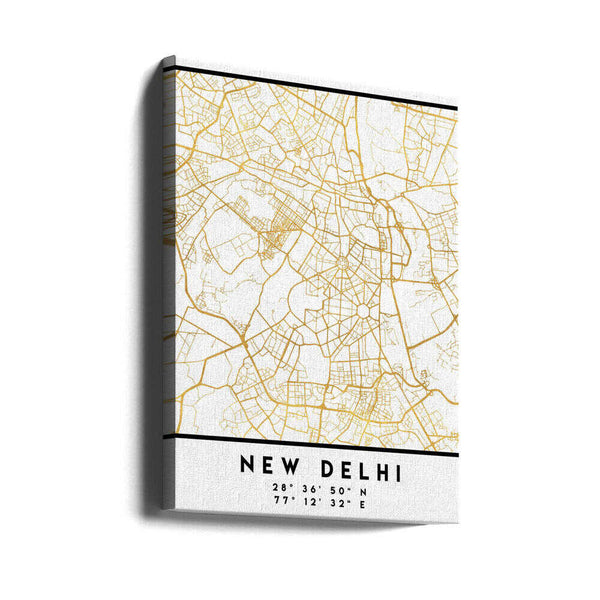 Tablou canvas „1 Maps 2 23” de Emiliano Deificus