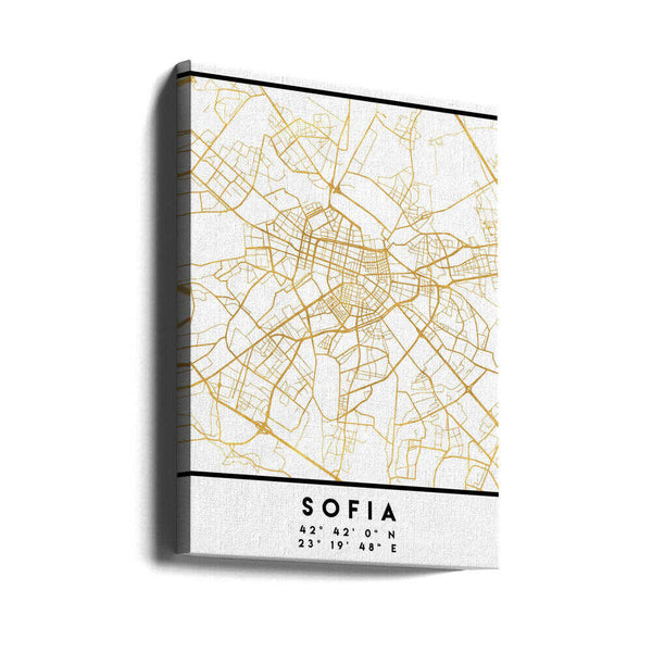 Tablou canvas „1 Maps 2 20” de Emiliano Deificus