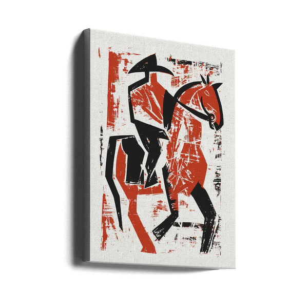 Tablou canvas „Abstract Horse Rider” de Andreas Magnusson