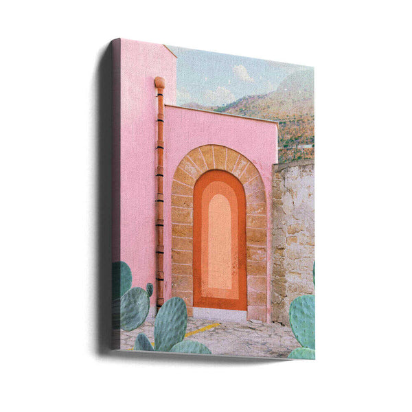 Tablou canvas „Sicilian Arch” de Gabor Estefan