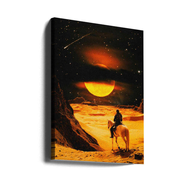 Tablou canvas „Western Space Adventure” de Taudalpoi