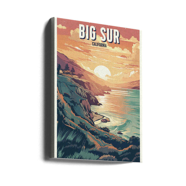 Tablou canvas „Big Sur” de thomas chedeville