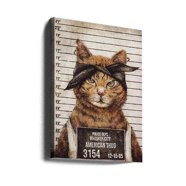 Tablou canvas „American Thug” de Mike Koubou