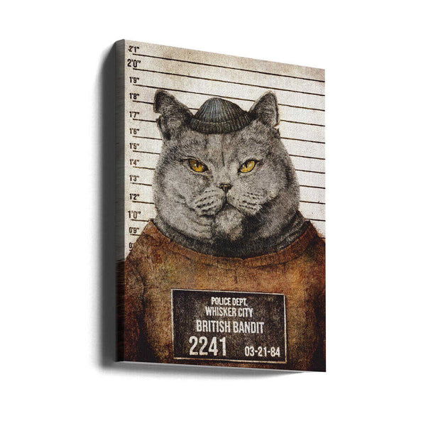 Tablou canvas „British Bandit” de Mike Koubou