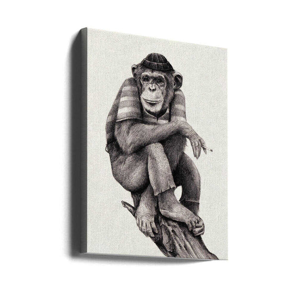 Tablou canvas „Smoke &amp;amp Chill” de Mike Koubou