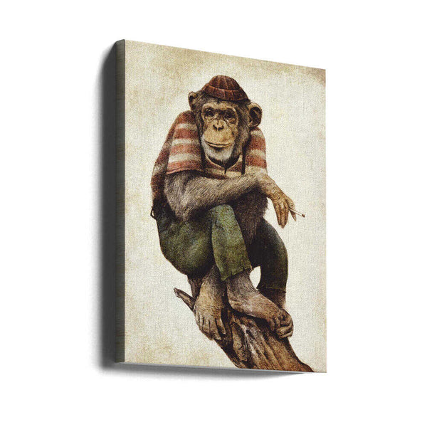 Tablou canvas „Smoke &amp; Chill” de Mike Koubou