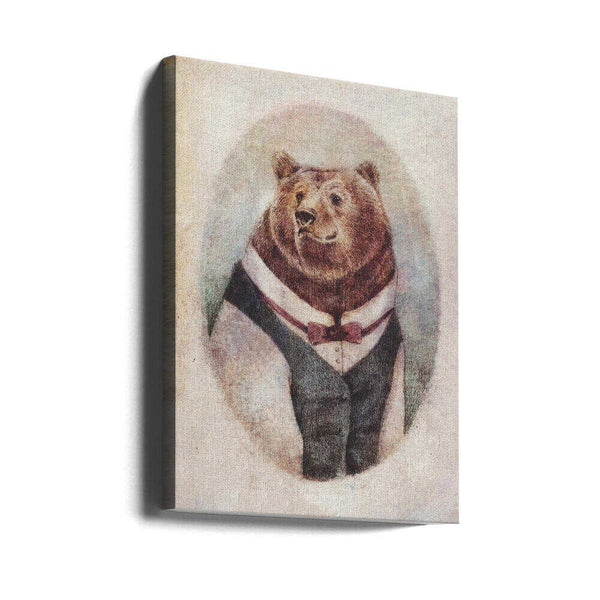 Tablou canvas „Old Gentleman” de Mike Koubou