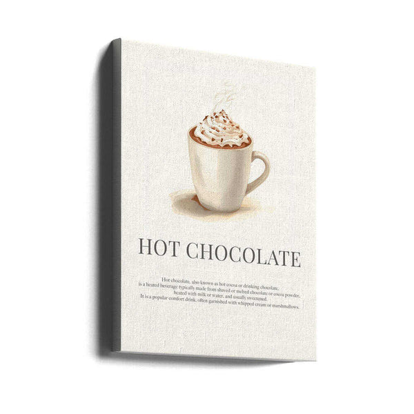 Tablou canvas „Hot Chocolate” de Elizabeth C