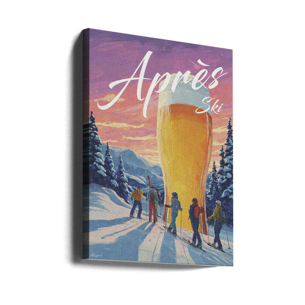 Tablou canvas „Apres Ski” de Andreas Magnusson