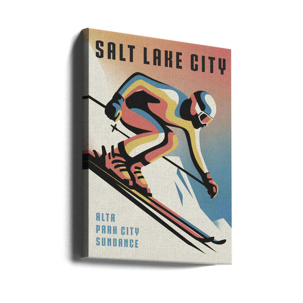 Tablou canvas „Salt Lake City” de Andreas Magnusson