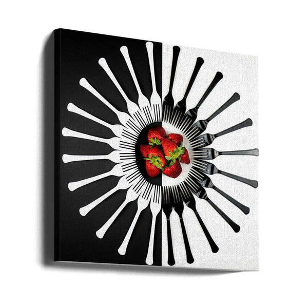 Tablou canvas „Strawberry Designs” de Mike Melnotte