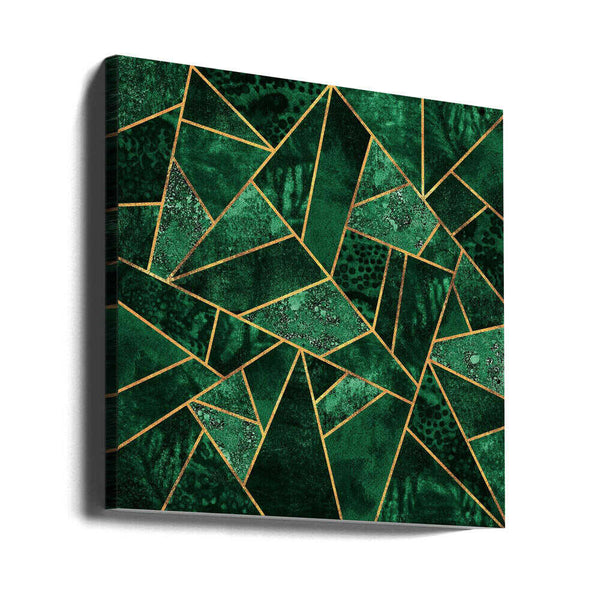 Tablou canvas „Deep Emerald” de Elisabeth Fredriksson
