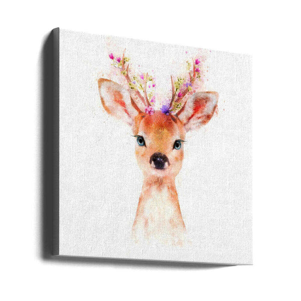 Tablou canvas „Blossom Antlers” de Emel Tunaboylu