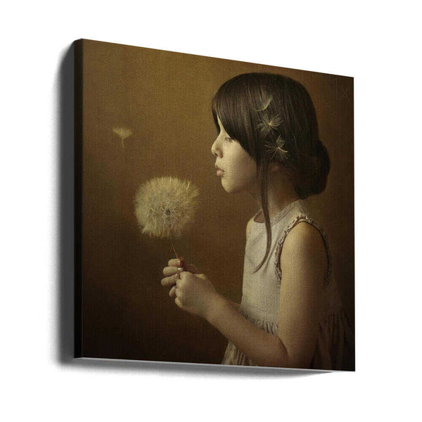 Tablou canvas „A Dandelion Poem” de Svetlana Bekyarova