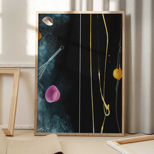 Tablou înramat „Kitchen mess” de Dina Belenko