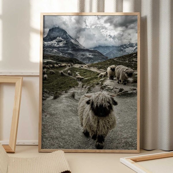 Tablou înramat „Out of my way” de Susanne Landolt