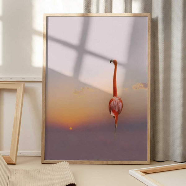 Tablou înramat „sunset ...” de Anna Cseresnjes