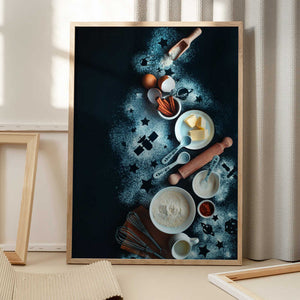 Tablou înramat „Baking for stargazers” de Dina Belenko
