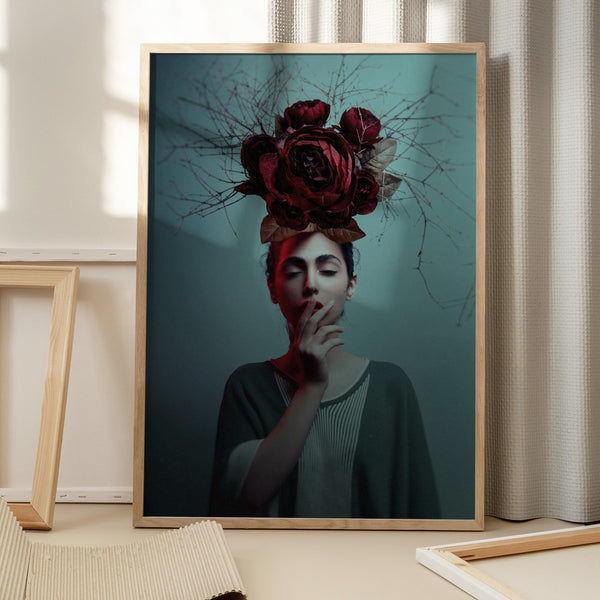 Tablou înramat „...” de Amin Hamidnezhad