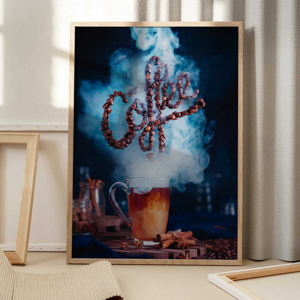 Tablou înramat „Smell the coffee” de Dina Belenko
