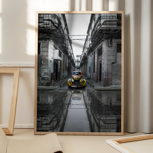 Tablou înramat „Classic old car in Havana, Cuba” de Svetlin Yosifov