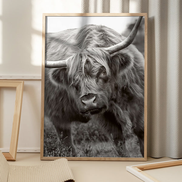 Tablou înramat „The Bull” de Jacky Parker