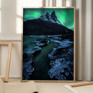 Tablou înramat „Arctic Night” de Daniel Gastager