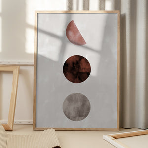 Tablou înramat „Geo Amigos” de Pictufy Studio II