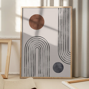 Tablou înramat „Archs and Buds” de Pictufy Studio II